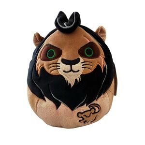 Squishmallows Disney, The Lion King, Scar,‎ 7" NWT